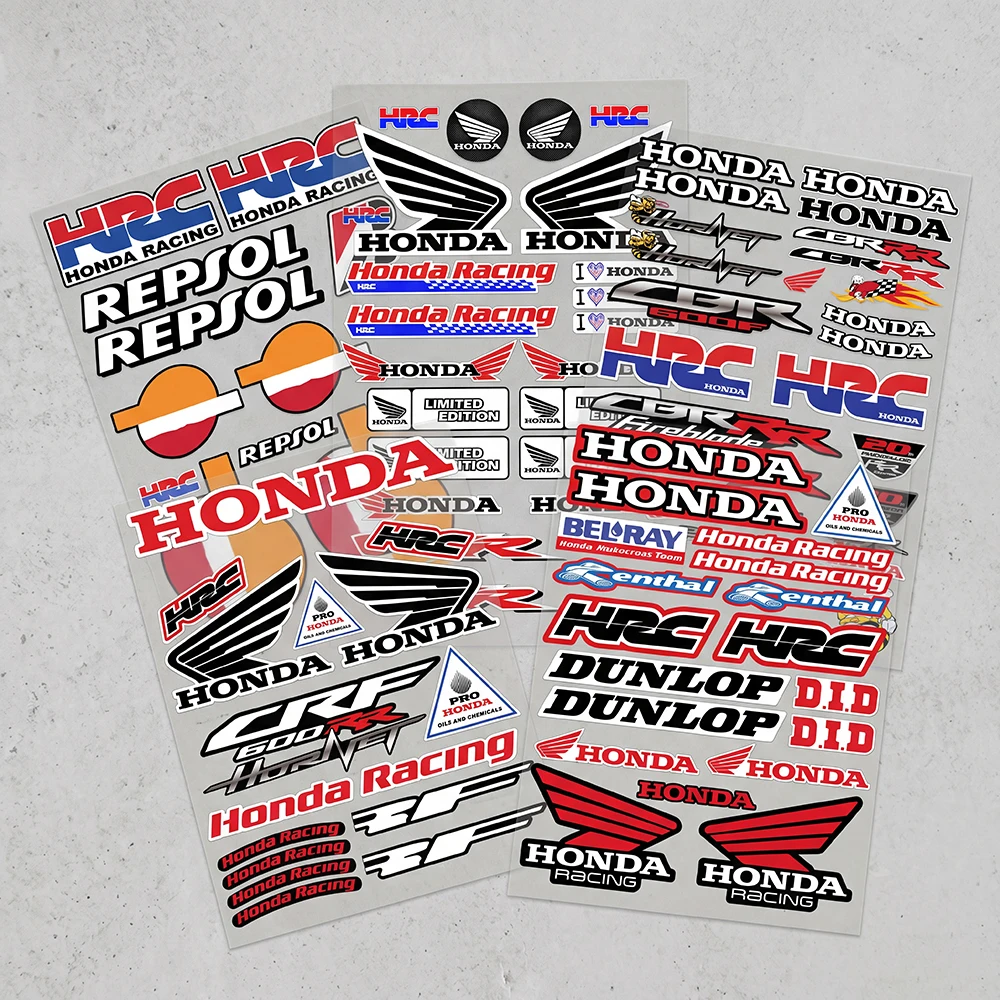 FOR HONDA RACING Waterproof Reflective Scratch Cover Sticker Universal Decor Decal For Car Motorcycle Helmet Refrigerator
FOR HONDA RACING Waterproof Reflective Scratch Cover Sticker Universal Decor Decal For Car Motorcycle Helmet Refrigerator