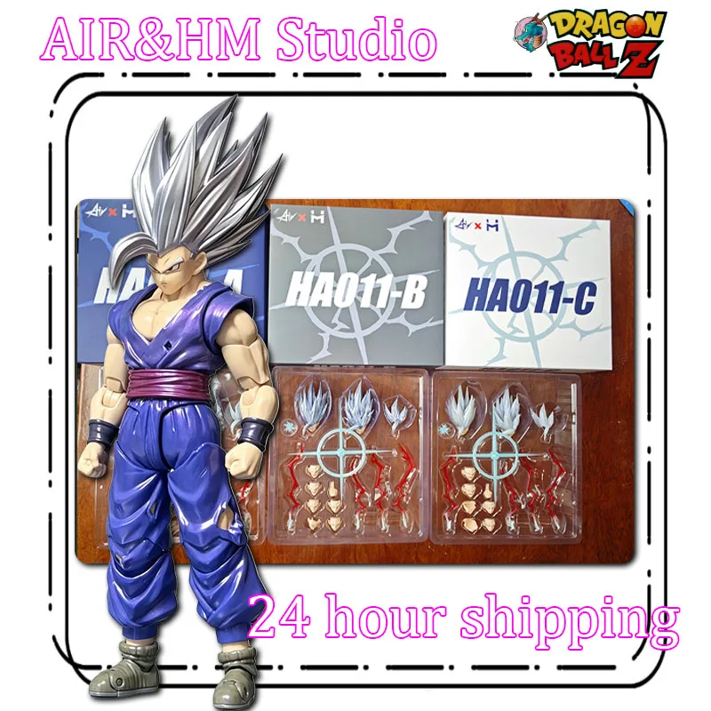 In Stock Air HM Studio Dragon Ball Son Gohan Beast Head Accessories HA011 Headsculpt Anime Action Figures Toys Collection Gifts
In Stock Air HM Studio Dragon Ball Son Gohan Beast Head Accessories HA011 Headsculpt Anime Action Figures Toys Collection Gifts