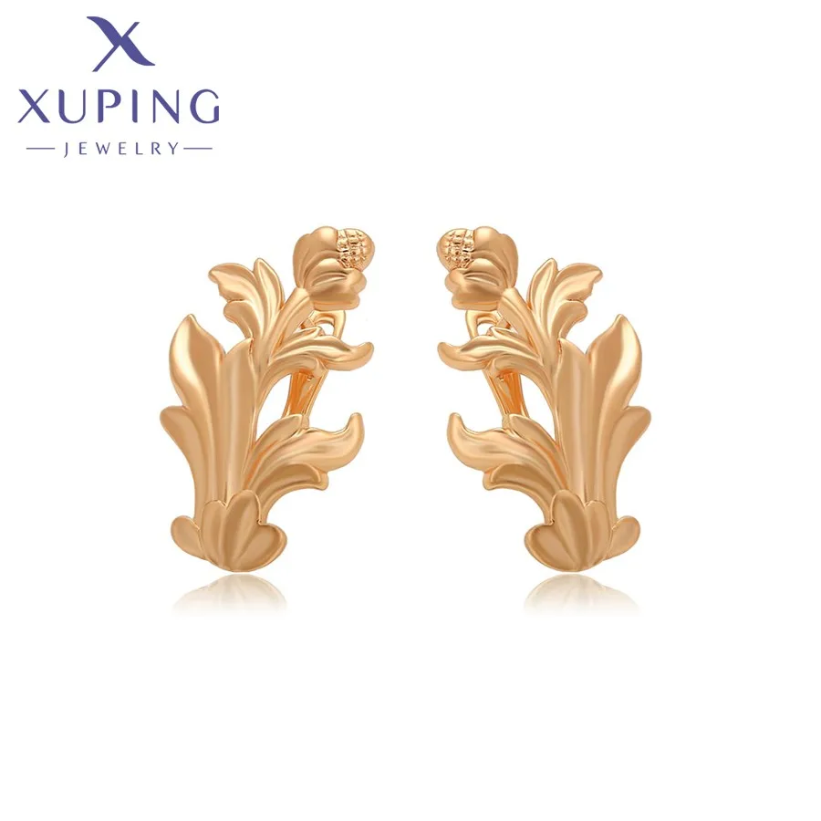 Xuping Jewelry New Arrival Flower Shaped Earrings Stone with Gold Color Earring for Women Girl Charm Jewellery Gift X000758327
Xuping Jewelry New Arrival Flower Shaped Earrings Stone with Gold Color Earring for Women Girl Charm Jewellery Gift X000758327