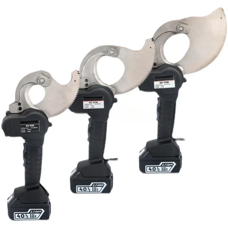 Hot selling Electric Ratchet Shears Cable Cutter Lightweight and Fast EC-50m 65 75 Cable Cutter 50mm Cable Gear Scissors
Hot selling Electric Ratchet Shears Cable Cutter Lightweight and Fast EC-50m 65 75 Cable Cutter 50mm Cable Gear Scissors