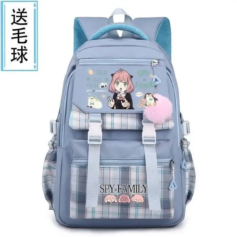 Anime Game Breathable Mesh Tartan Plaid Black Blue Pink Purple Spy X Family Student Teens School Bags Backpacks
Anime Game Breathable Mesh Tartan Plaid Black Blue Pink Purple Spy X Family Student Teens School Bags Backpacks