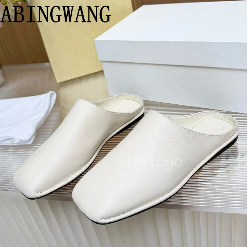 High Quality Flat Slippers Women Suede Leather Flats Slippers Half Slides Female Comfort Daily Party Dress Shoes For Women
High Quality Flat Slippers Women Suede Leather Flats Slippers Half Slides Female Comfort Daily Party Dress Shoes For Women