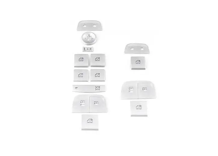 For Cadillac CT6 2016-2020 DX Matte Silver Window Lift Panel Button Trim 16PCS
For Cadillac CT6 2016-2020 DX Matte Silver Window Lift Panel Button Trim 16PCS