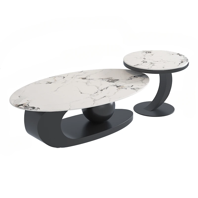 Slate oval coffee table living room household small apartment simple modern high-end coffee table
Slate oval coffee table living room household small apartment simple modern high-end coffee table
