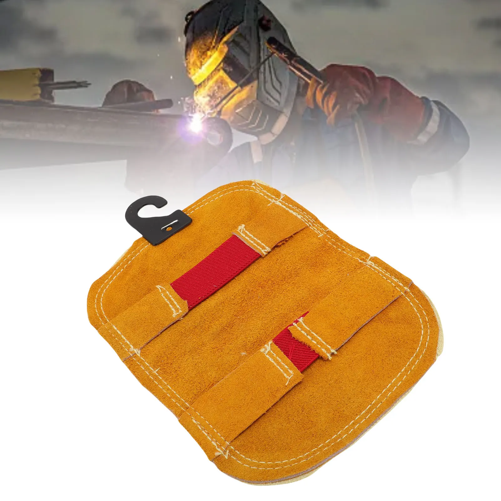 Welding Hand Pad 2 Layer Leather Aluminized Back High Temperature Proof Welding Gloves Heat Guard for Cutting Smelting
Welding Hand Pad 2 Layer Leather Aluminized Back High Temperature Proof Welding Gloves Heat Guard for Cutting Smelting
