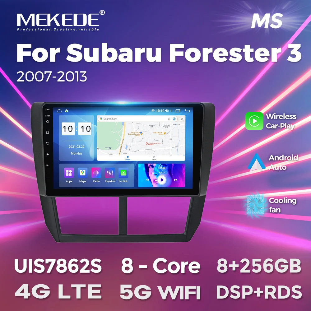 MEKEDE Android 13 9'' Car Multimedia Radio For Subaru Forester 3 SH 2007-2013 For Impreza GH GE BT Carplay Android Auto WiFi GPS
MEKEDE Android 13 9'' Car Multimedia Radio For Subaru Forester 3 SH 2007-2013 For Impreza GH GE BT Carplay Android Auto WiFi GPS