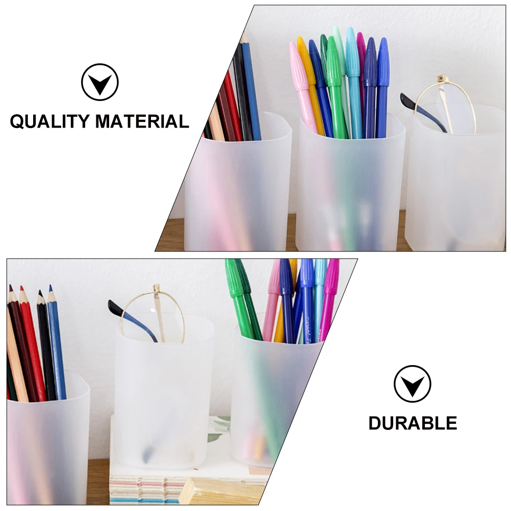 3Pcs Pen Storage Container Holder Cup Desk ganizer Plastic Student Pencil Creative Comfortable Exquisite Fine
3Pcs Pen Storage Container Holder Cup Desk ganizer Plastic Student Pencil Creative Comfortable Exquisite Fine