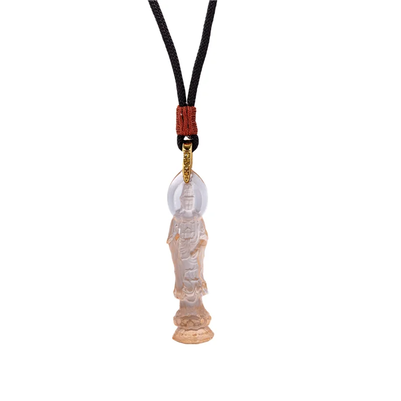 South Sea Guanyin Bodhisattva Pendant Glazed Buddha Zodiac Guardian Amulet for Women Gifts
South Sea Guanyin Bodhisattva Pendant Glazed Buddha Zodiac Guardian Amulet for Women Gifts