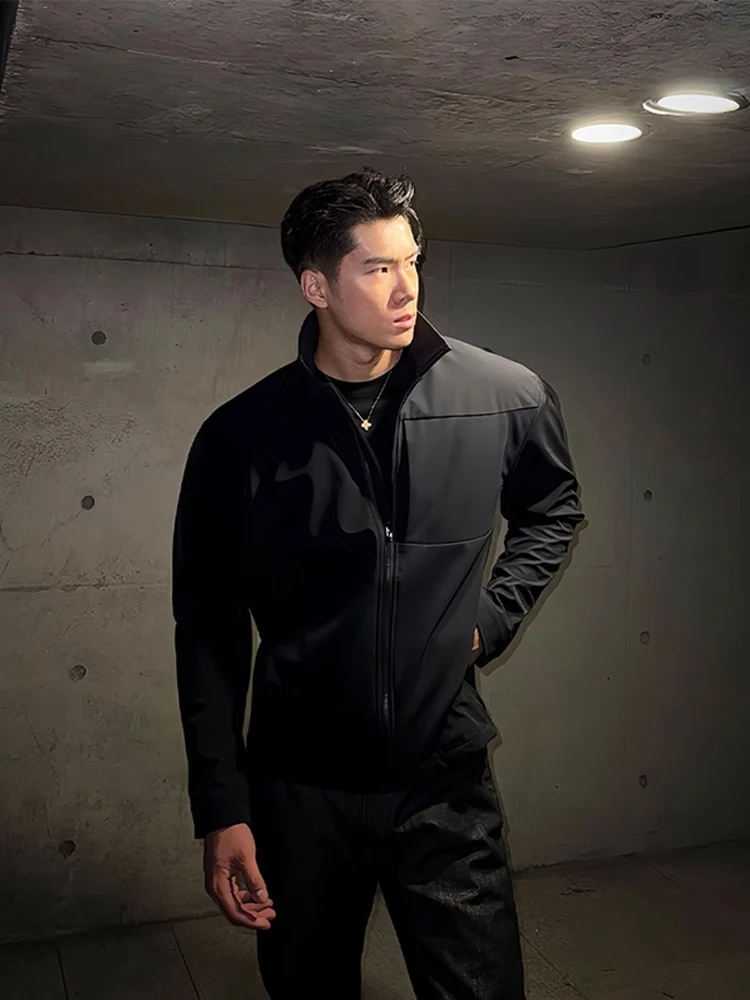 Виниловый брат, американский ретро ор, рабочий джет, мужская осенняя одежда Haome Hard Man, футболка с воротником-стойкой, верхняя одежда
Виниловый брат, американский ретро ор, рабочий джет, мужская осенняя одежда Haome Hard Man, футболка с воротником-стойкой, верхняя одежда