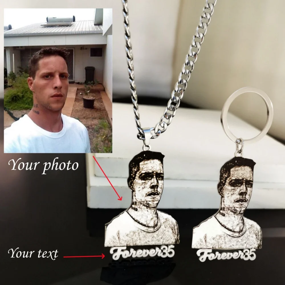 Custom portrait necklace Personalized Gift Custom Photo Engraved Necklace Custom Photo Pendant Family Jewelry Gifts
Custom portrait necklace Personalized Gift Custom Photo Engraved Necklace Custom Photo Pendant Family Jewelry Gifts