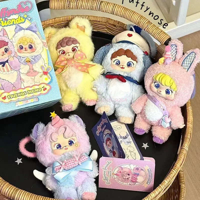 Лидер продаж, оригинальная плюшевая виниловая кукла Puffynose Friends Friend Memo, слепая коробка, милая модная игрушка, орнамент, загадочная коробка, подарки
Лидер продаж, оригинальная плюшевая виниловая кукла Puffynose Friends Friend Memo, слепая коробка, милая модная игрушка, орнамент, загадочная коробка, подарки