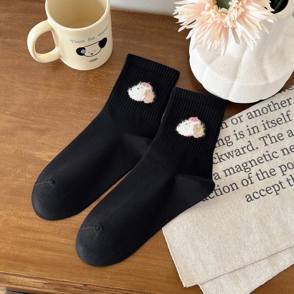 New Arrival Women's Pure Cotton Socks With Cute And Sweet Dog Design,Mid-calf Length Cotton Socks.
New Arrival Women's Pure Cotton Socks With Cute And Sweet Dog Design,Mid-calf Length Cotton Socks.