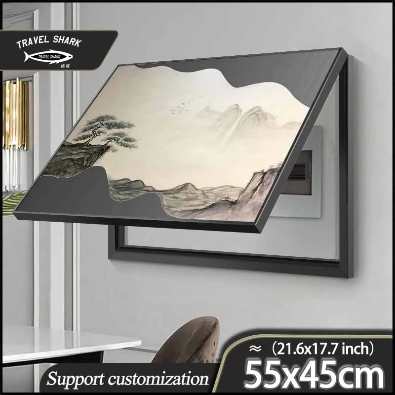 Travel Shark Home Decor Painting Electric Box Modern Creative Poster With Picture Frame Living Room Decorative Wall Art 55x45CM
Travel Shark Home Decor Painting Electric Box Modern Creative Poster With Picture Frame Living Room Decorative Wall Art 55x45CM