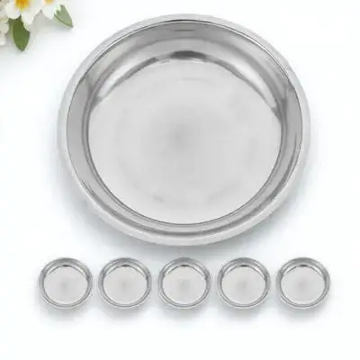 6 Pcs Grill Tray Fruit Dessert Trays Outdoor Picnic Stainless Steel Plate Cake Silver Pasta
6 Pcs Grill Tray Fruit Dessert Trays Outdoor Picnic Stainless Steel Plate Cake Silver Pasta
