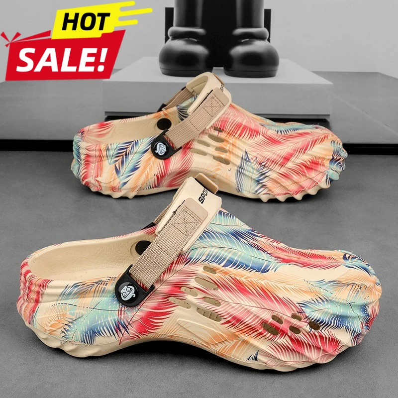 Lightweight Garden Shoes Men Big Size 46 47 Rubber Sandals Summer Shoes Beach Sandals Soft Breathable Zuecos Hombre
Lightweight Garden Shoes Men Big Size 46 47 Rubber Sandals Summer Shoes Beach Sandals Soft Breathable Zuecos Hombre