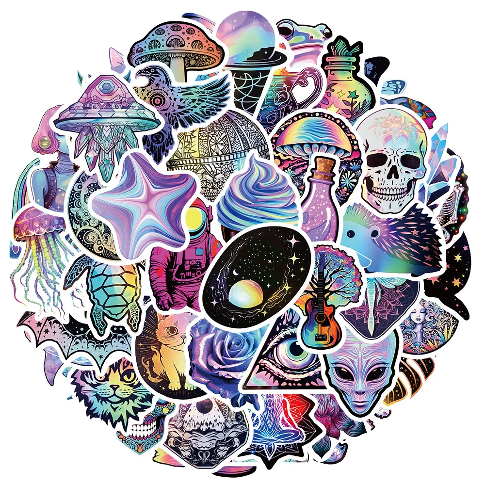 10/30/50pcs Cute Cartoon Mystery Laser Graffiti Stickers Decal Laptop Suitcase Notebook Phone Car Decoration Sticker Kids Toy
10/30/50pcs Cute Cartoon Mystery Laser Graffiti Stickers Decal Laptop Suitcase Notebook Phone Car Decoration Sticker Kids Toy