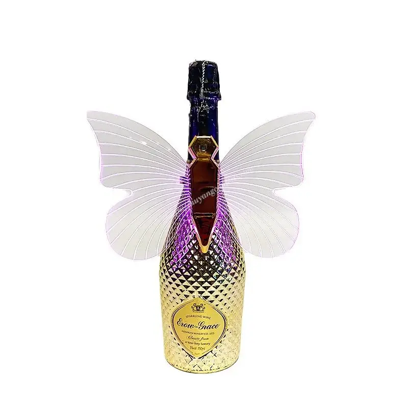 Colorful Flash Stick Wine Set LED Butterfly Wings Champagne Light Stick Head Flash For Bar Night Club And Party Fun
Colorful Flash Stick Wine Set LED Butterfly Wings Champagne Light Stick Head Flash For Bar Night Club And Party Fun
