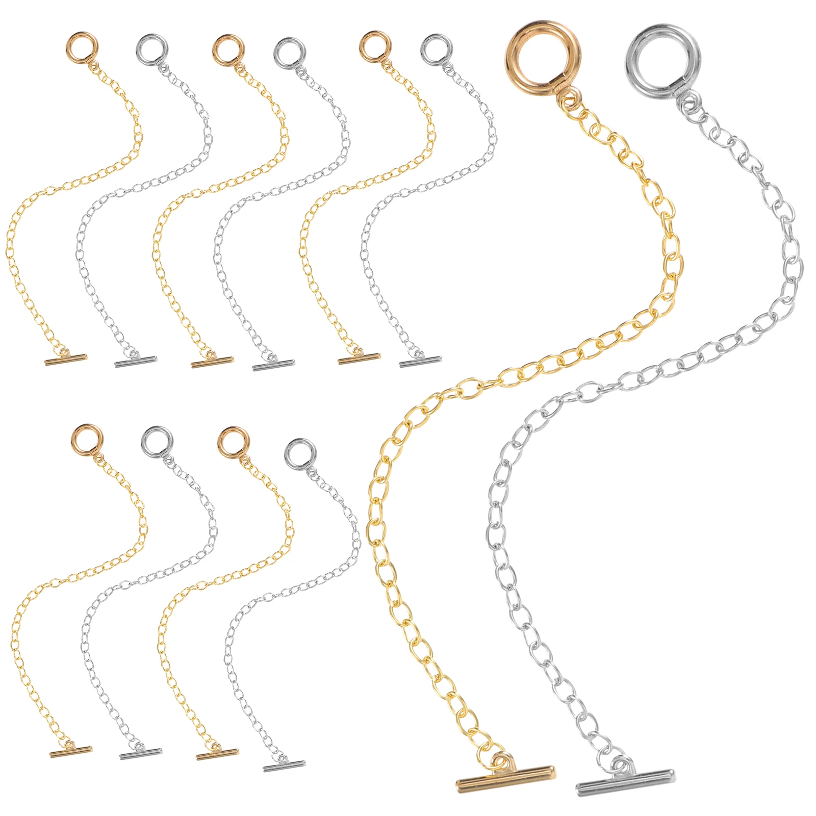 40 Pcs Bracelet Accessories Chain Chains Extension for Jewellery Making Diy Jewelry
40 Pcs Bracelet Accessories Chain Chains Extension for Jewellery Making Diy Jewelry