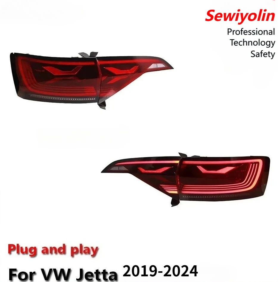 Car LED Upgrade Tail Light Accessories For VW Jetta 2019-2024 Auto Fog DRL Brake Turn Signal Lamp Plug And Play
Car LED Upgrade Tail Light Accessories For VW Jetta 2019-2024 Auto Fog DRL Brake Turn Signal Lamp Plug And Play