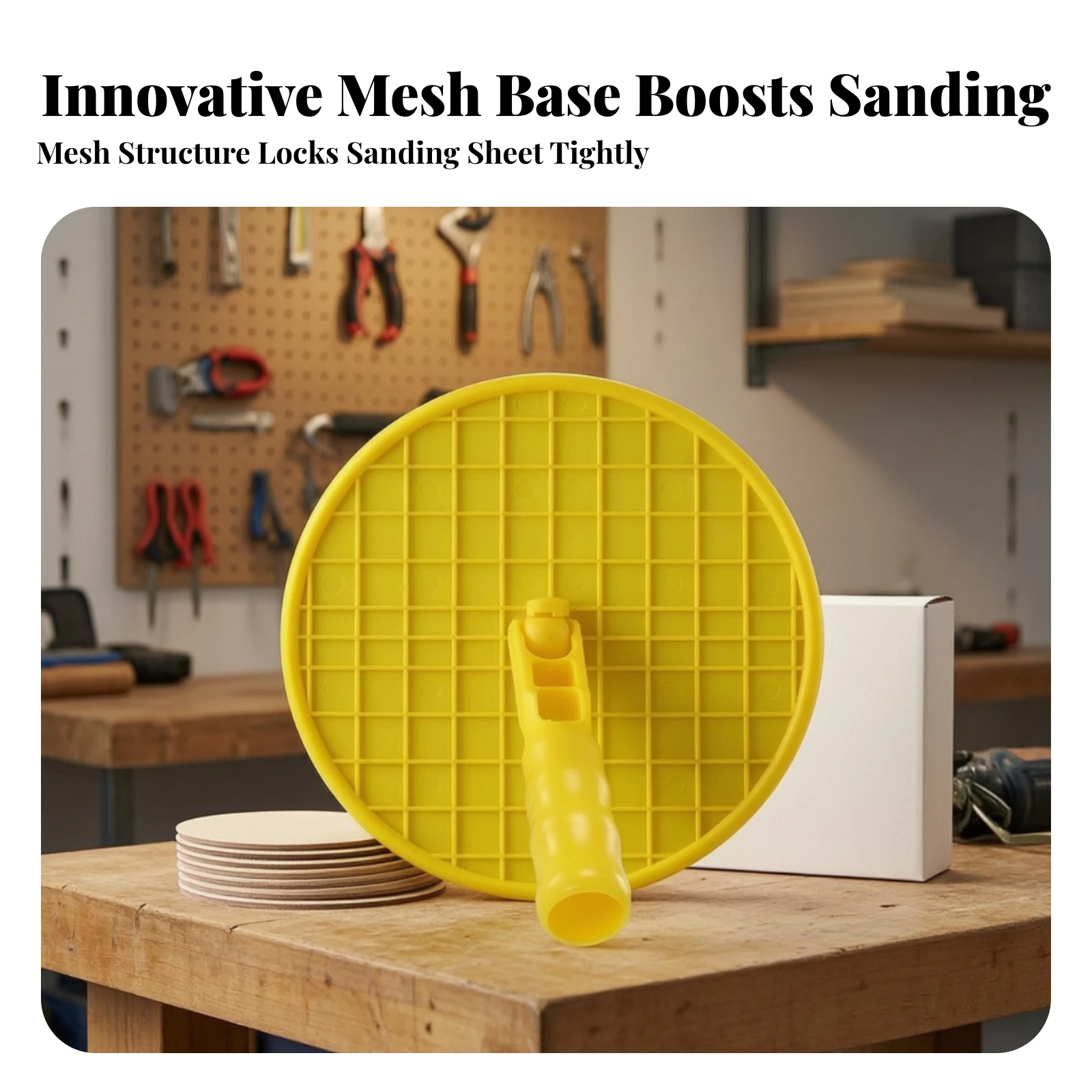 Hand Sanding Holder Built-in Grip Corner Sanding Holder Inside Corner Sander Self-Adhesive for Inner Corners, Walls
Hand Sanding Holder Built-in Grip Corner Sanding Holder Inside Corner Sander Self-Adhesive for Inner Corners, Walls