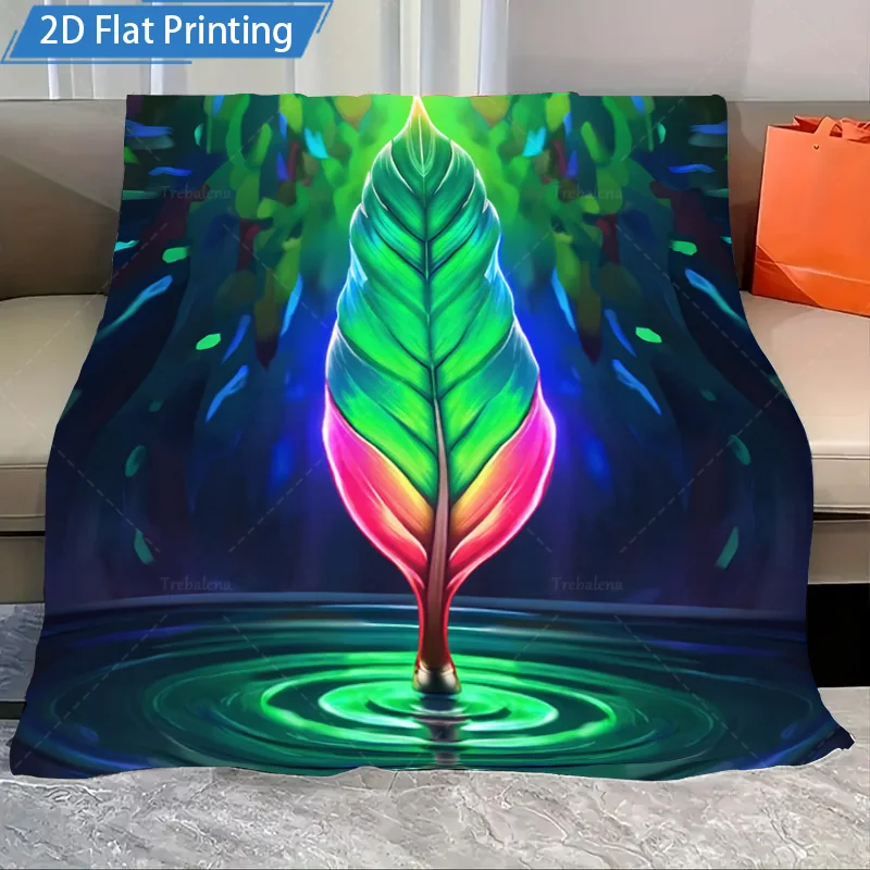 1 шт. фланелевое одеяло с ярким листом, художественное флисовое одеяло с 2D принтом, вдохновленное природой, мягкое уютное одеяло для домашнего декора и релаксации
1 шт. фланелевое одеяло с ярким листом, художественное флисовое одеяло с 2D принтом, вдохновленное природой, мягкое уютное одеяло для домашнего декора и релаксации