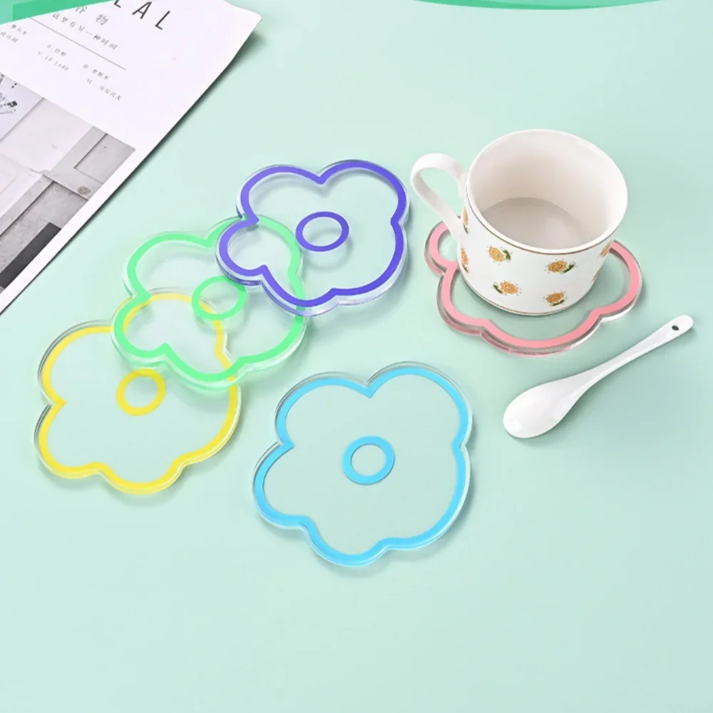 1 PCS Irregular Cute Flower Drink Cup Mat Non-slip Insulation Coasters for Glasses Reusable Holders Kitchen Accessories Doir
1 PCS Irregular Cute Flower Drink Cup Mat Non-slip Insulation Coasters for Glasses Reusable Holders Kitchen Accessories Doir