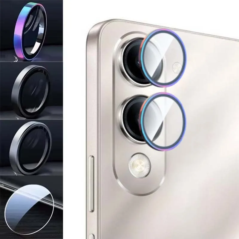 for Vivo T4 Lite Camera Lens Protector Colorful Ring Clear Tempered Glass Cap Back Camera Protective Cover Hard Film
for Vivo T4 Lite Camera Lens Protector Colorful Ring Clear Tempered Glass Cap Back Camera Protective Cover Hard Film