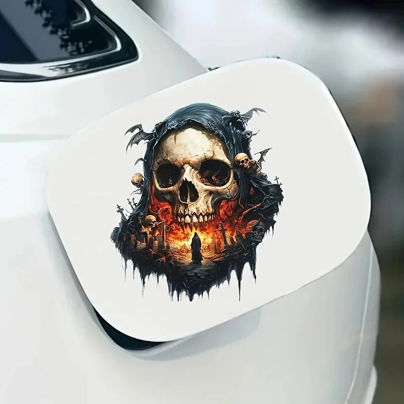 13x15cm Fantasy Skull Car Sticker, Waterproof Vinyl Material Accessories, Funny For Cars, Trucks, Motorcycles, Walls Decal
13x15cm Fantasy Skull Car Sticker, Waterproof Vinyl Material Accessories, Funny For Cars, Trucks, Motorcycles, Walls Decal
