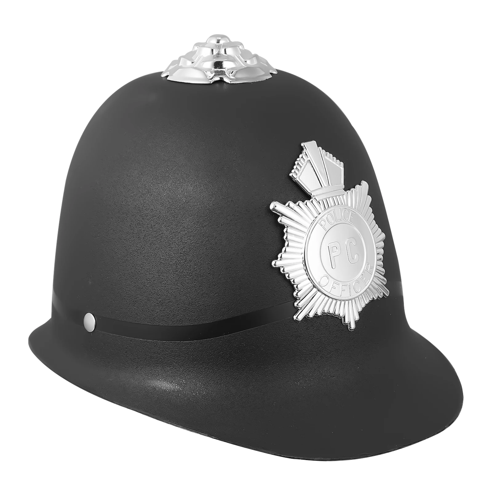 1pc Black Police for Halloween Cosplay Lightweight Plastic Officer Hat Party Costumes British Bobby Hat Decorative Accessory
1pc Black Police for Halloween Cosplay Lightweight Plastic Officer Hat Party Costumes British Bobby Hat Decorative Accessory