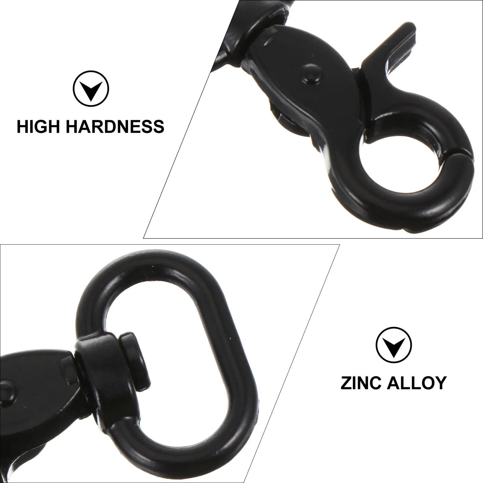 5Pcs Heavy Duty Snap Hook Clasp for Dog Accessories DIY Belt Webbing Buckle Replacement Swivel Trigger Clips
5Pcs Heavy Duty Snap Hook Clasp for Dog Accessories DIY Belt Webbing Buckle Replacement Swivel Trigger Clips