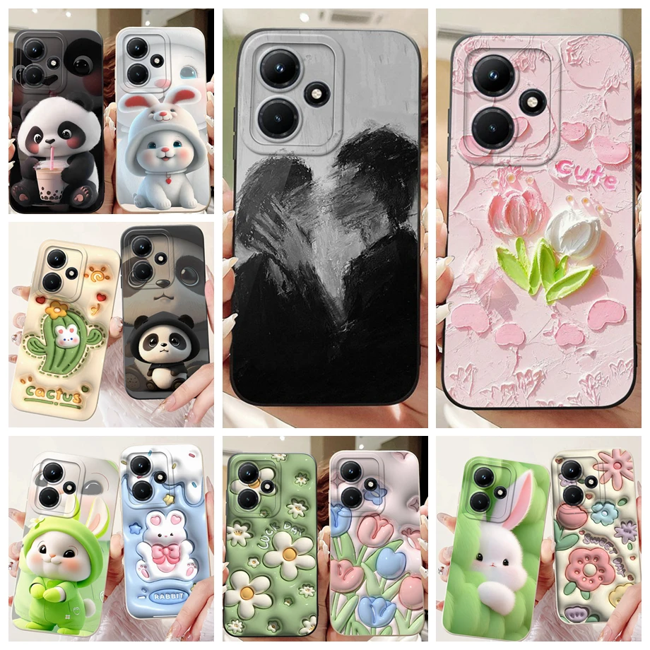 For Xiaomi Redmi Note 12 12S 12R Note12 Pro 4G 5G Funda Aesthetic Cartoon Panda Rabbit Camera Protection Soft Cover Redmi 12 5G
For Xiaomi Redmi Note 12 12S 12R Note12 Pro 4G 5G Funda Aesthetic Cartoon Panda Rabbit Camera Protection Soft Cover Redmi 12 5G