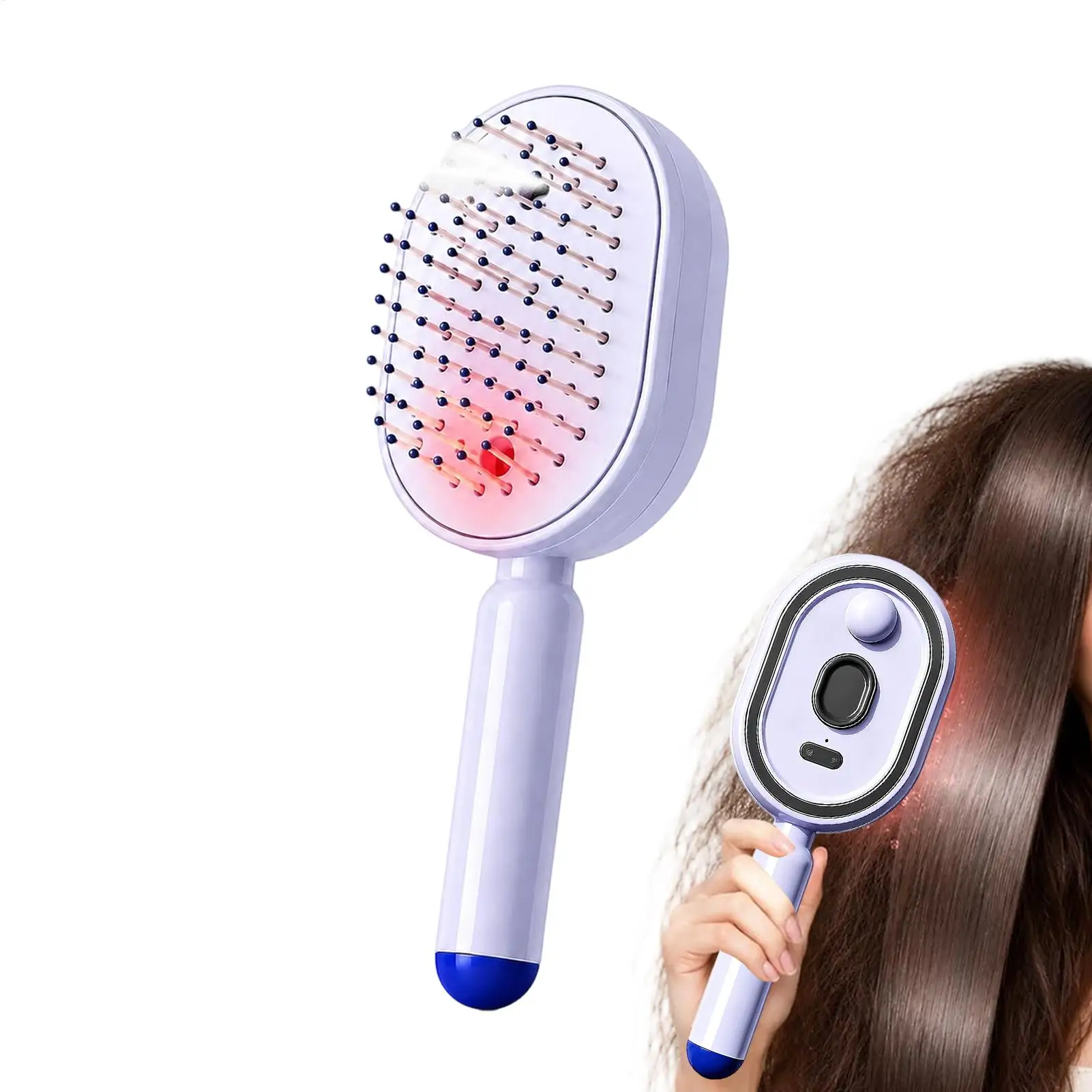 Air Cushion Massage Comb Self-cleaning Anti-tangling Electric Spray Cushion Brush Anti-Static Hair Brush Steam Oil Brush
Air Cushion Massage Comb Self-cleaning Anti-tangling Electric Spray Cushion Brush Anti-Static Hair Brush Steam Oil Brush