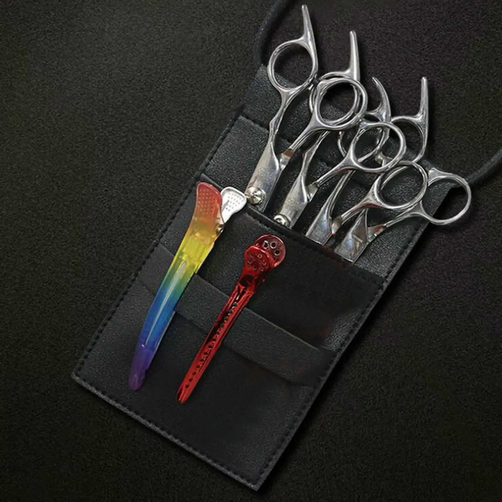 Barber Hair Scissors Storage Waist Bag Durable Leather Holster Holder Case for Professional Hairdressing Tools
Barber Hair Scissors Storage Waist Bag Durable Leather Holster Holder Case for Professional Hairdressing Tools