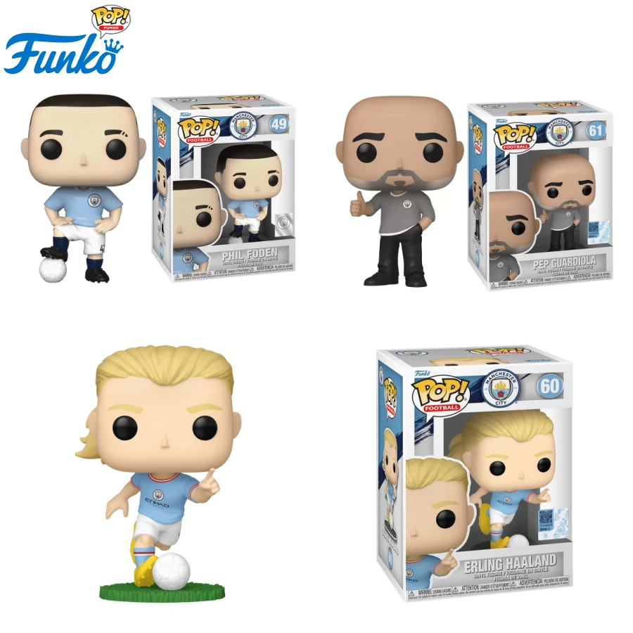 Funko Pop Premier League Manchester City Erlin Harland Phil Foden Pep Guardiola Peripheral Figure Toy for Boys Gift Collectible
Funko Pop Premier League Manchester City Erlin Harland Phil Foden Pep Guardiola Peripheral Figure Toy for Boys Gift Collectible