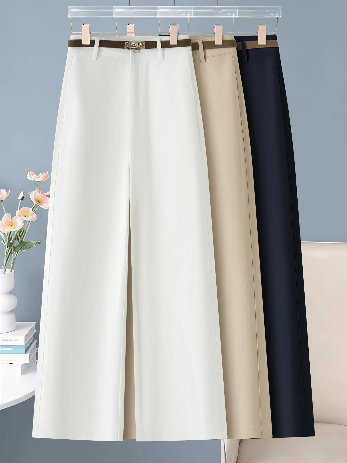 High Waist Straight Leg Jeans Women's Spring Summer Thin New Style Casual Wide Leg Pants Dreamy Elegant Casual Cotton Denim
High Waist Straight Leg Jeans Women's Spring Summer Thin New Style Casual Wide Leg Pants Dreamy Elegant Casual Cotton Denim