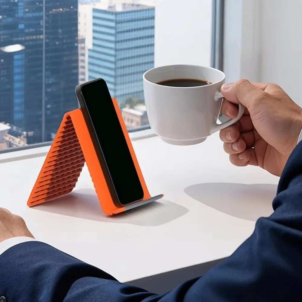 Adjustable Foldable Silicone Phone Holder Silicone Multi-Angle Flexible Phone Stand Non-Slip Universal Phone Bracket Desktop
Adjustable Foldable Silicone Phone Holder Silicone Multi-Angle Flexible Phone Stand Non-Slip Universal Phone Bracket Desktop