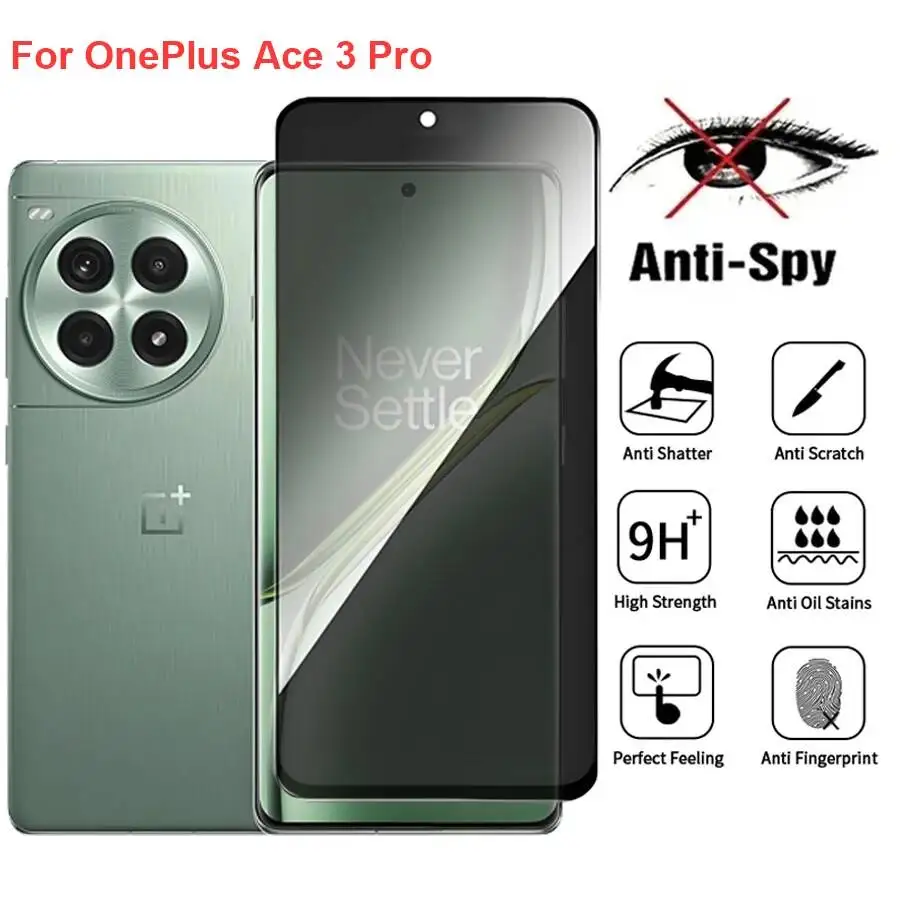 Ace 3 PJX110 Anti Spy Privacy Tempered Glass Screen Protector Compatible For Oneplus Ace3 Pro Phone Film
Ace 3 PJX110 Anti Spy Privacy Tempered Glass Screen Protector Compatible For Oneplus Ace3 Pro Phone Film