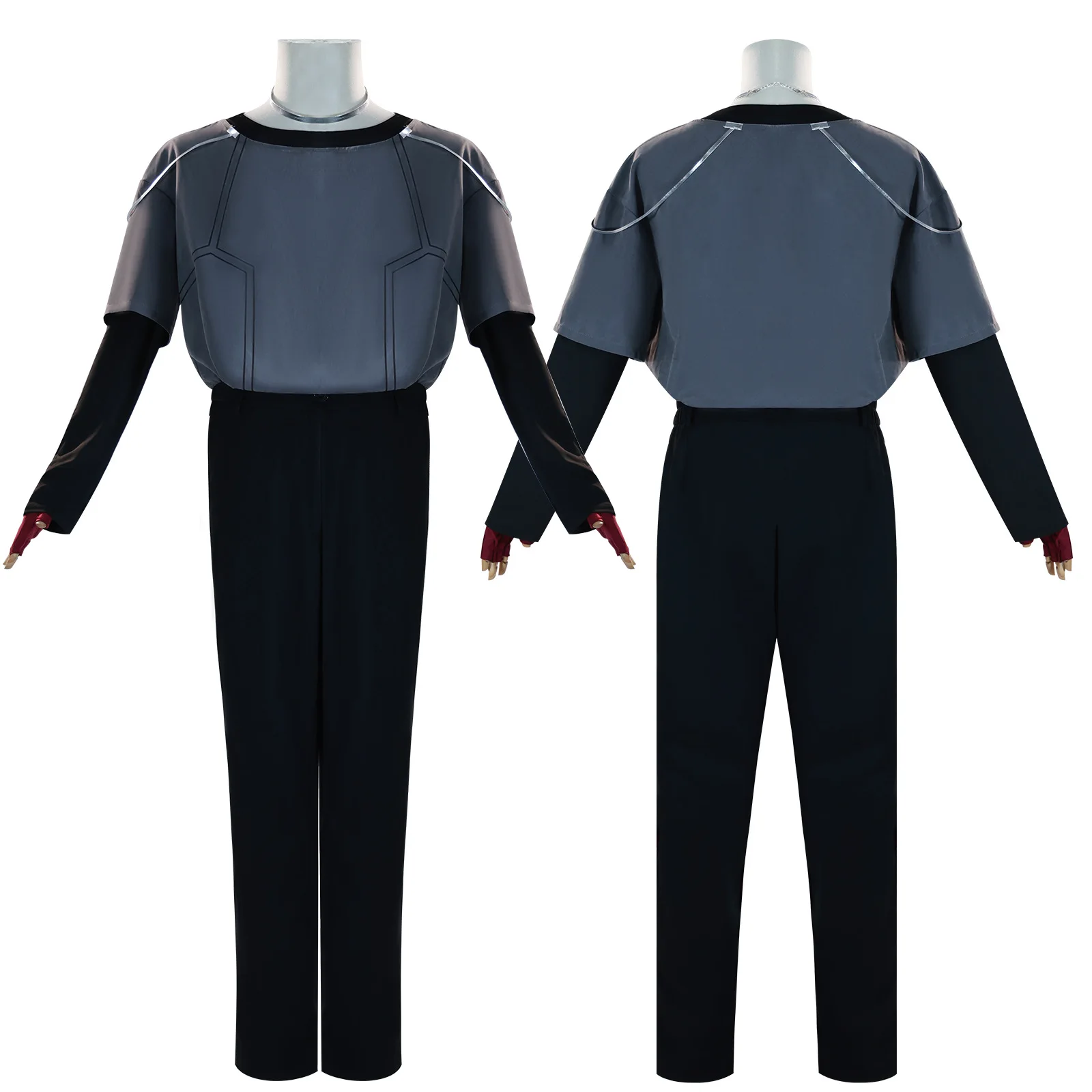 Anime Alien Stage Till Cosplay Costume Till Grey Hoodie T-shirt Pants Women Men Party For Halloween Carnival Roleplay Suit
Anime Alien Stage Till Cosplay Costume Till Grey Hoodie T-shirt Pants Women Men Party For Halloween Carnival Roleplay Suit