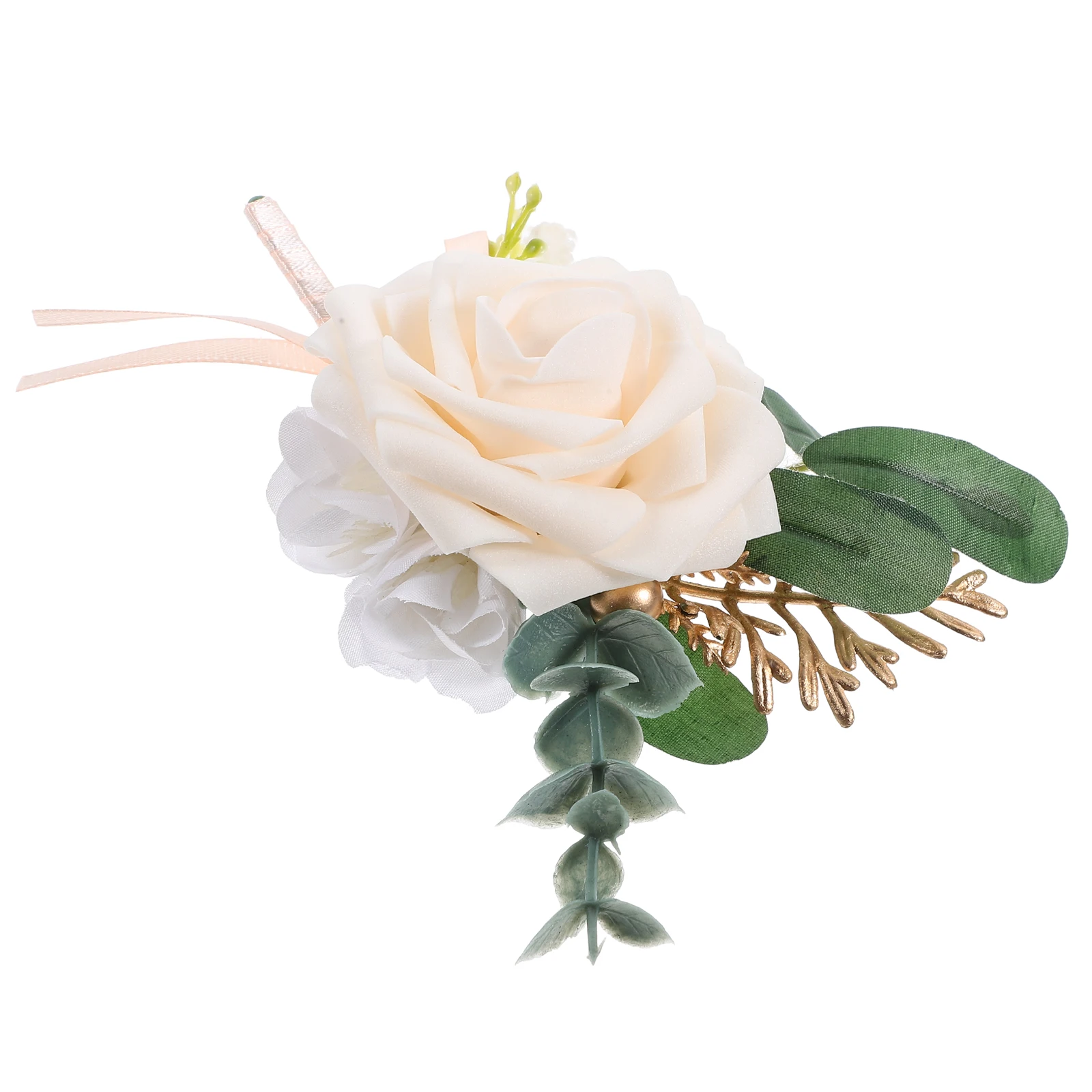 Artificial Flower Corsage Beige Groom Boutonniere Wedding Artificial Flower Decoration Bridal Party Decoration Accessories Toy
Artificial Flower Corsage Beige Groom Boutonniere Wedding Artificial Flower Decoration Bridal Party Decoration Accessories Toy