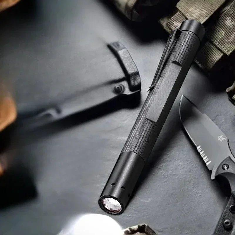 Flashlight bright light zoom rechargeable pen portable
Flashlight bright light zoom rechargeable pen portable
