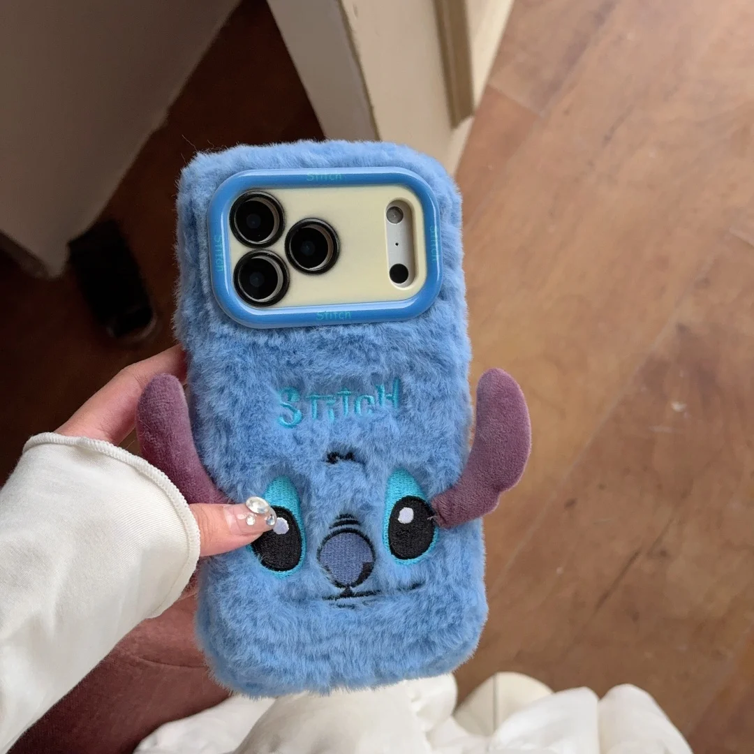 3D Cute Plush Stitch Phone Cases For iPhone 17 16 15 14 13 12 11 Pro Max 16 Plus Luxury all-inclusive lens Protection Cover
3D Cute Plush Stitch Phone Cases For iPhone 17 16 15 14 13 12 11 Pro Max 16 Plus Luxury all-inclusive lens Protection Cover