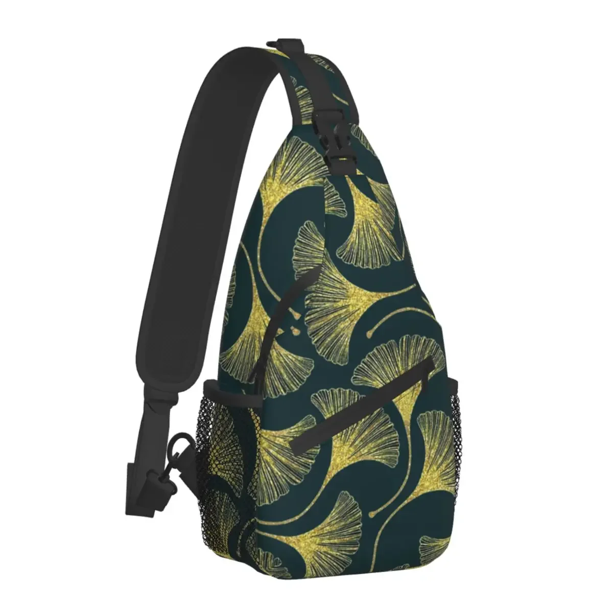 Golden Leaves Dark Green Background Crossbody Chest Bags Ginkgo Autumn Pockets Travel Pack Messenger Sports Teens Shoulder Bag
Golden Leaves Dark Green Background Crossbody Chest Bags Ginkgo Autumn Pockets Travel Pack Messenger Sports Teens Shoulder Bag