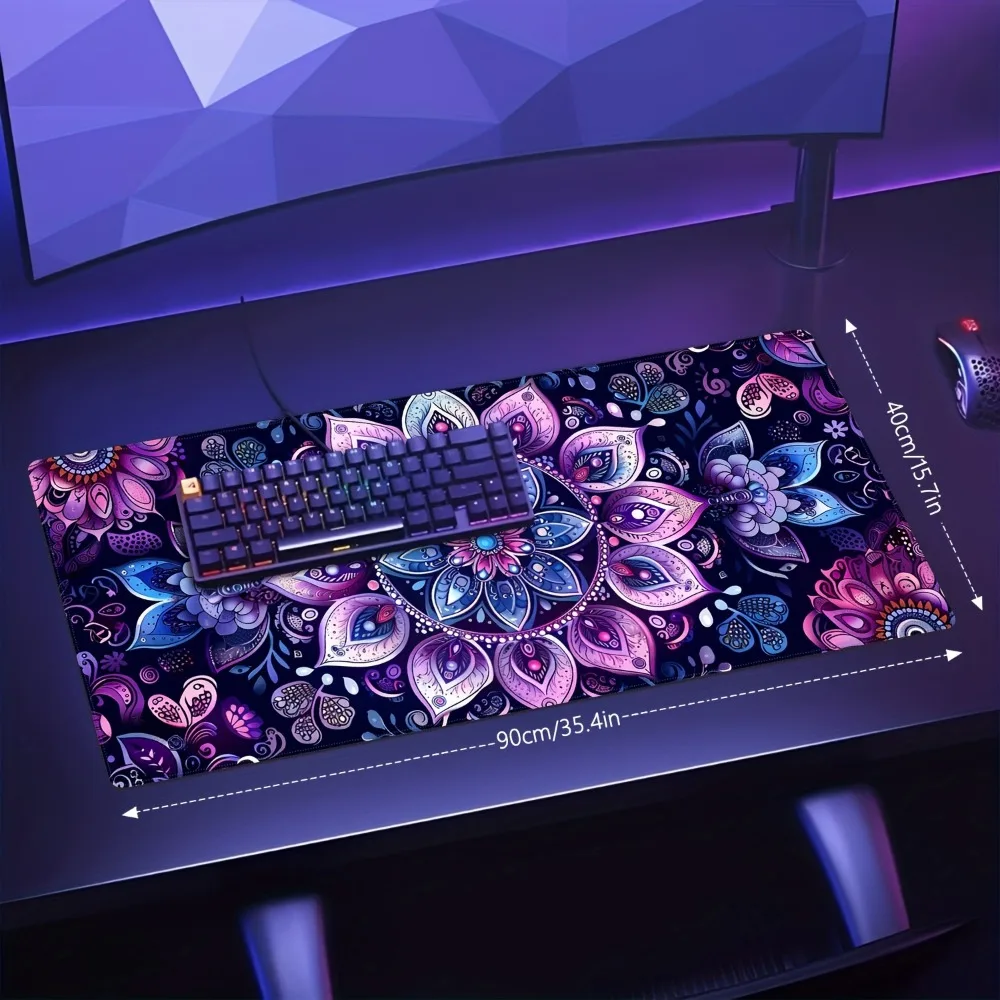 Floral Mandala Mouse Pad - Waterproof Rubber Base computer desk accessories one piece playmat cute mouse pad accessori scrivania
Floral Mandala Mouse Pad - Waterproof Rubber Base computer desk accessories one piece playmat cute mouse pad accessori scrivania