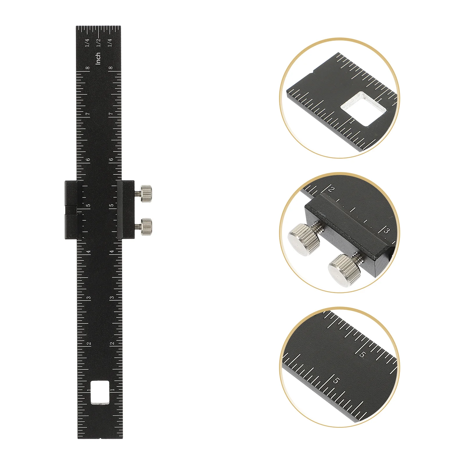 Professional Multi-Function Woodworking Slide Ruler Metal T-Type Carpentry Measuring Tool Portable Adjustable Marking Ruler
Professional Multi-Function Woodworking Slide Ruler Metal T-Type Carpentry Measuring Tool Portable Adjustable Marking Ruler