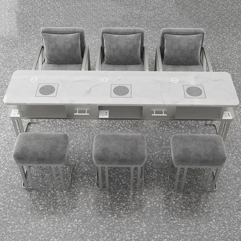 Designer Reception Professional Nail Table Beauty Modern Cleaner Manicure Nail Table Dressing Tavolo Manicure Salon Furniture
Designer Reception Professional Nail Table Beauty Modern Cleaner Manicure Nail Table Dressing Tavolo Manicure Salon Furniture
