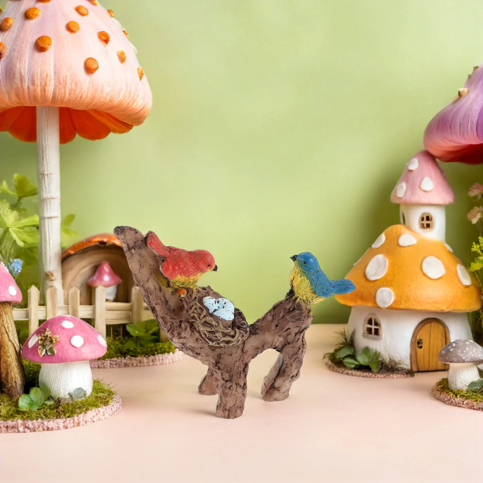 3Pcs Micro Landscape Flower Pot Hugger Cute Resin Birds Perched on Branch Outdoor Garden Bonsai Planter Decor Fairy Garden
3Pcs Micro Landscape Flower Pot Hugger Cute Resin Birds Perched on Branch Outdoor Garden Bonsai Planter Decor Fairy Garden