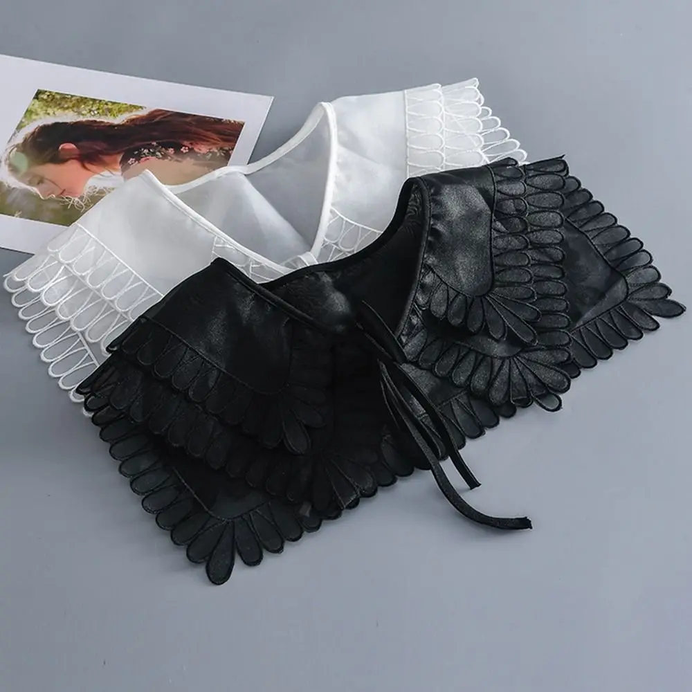 Women Shawl Removable Ladies Detachable Doll Collar Decoration Shirt Collar Lace Fake Collar Dress Decorative Shoulder
Women Shawl Removable Ladies Detachable Doll Collar Decoration Shirt Collar Lace Fake Collar Dress Decorative Shoulder