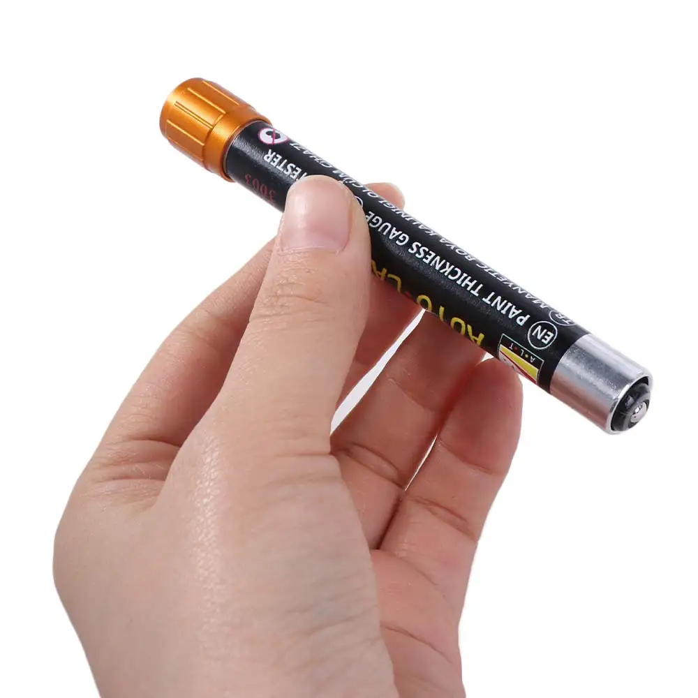 Plastic Car Paint Thickness Tester Pen Scale Indicator with Magnetic Tip Car Paint Coating Tester Meter Portable
Plastic Car Paint Thickness Tester Pen Scale Indicator with Magnetic Tip Car Paint Coating Tester Meter Portable
