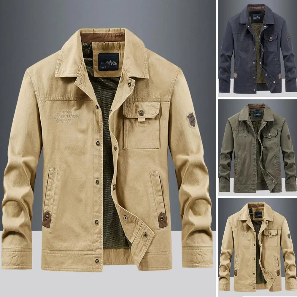 Denim Jacket Men's Winter Jacket Autumn Casual Windbreaker Men's Coat Pocket Work Clothes Outdoor Jacket Daily Wear
Denim Jacket Men's Winter Jacket Autumn Casual Windbreaker Men's Coat Pocket Work Clothes Outdoor Jacket Daily Wear