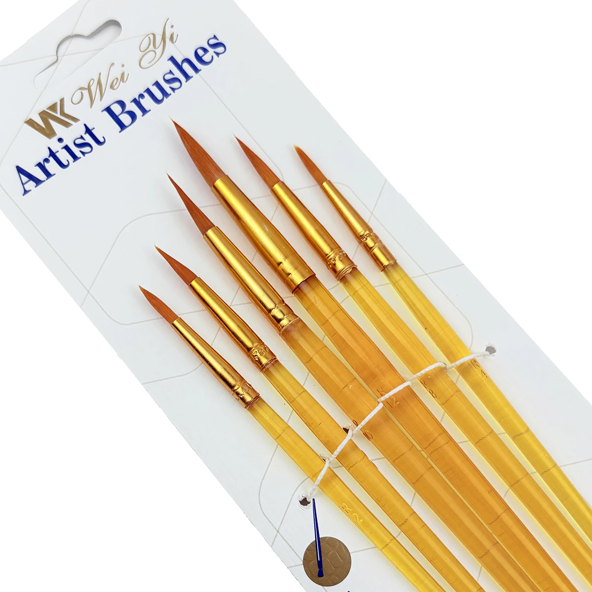 6-Piece Premium Artist Paint Brushes Set Ultra Durable Nylon Bristles For Acrylic Watercolor Oil Body Face Art On Canvas Rock
6-Piece Premium Artist Paint Brushes Set Ultra Durable Nylon Bristles For Acrylic Watercolor Oil Body Face Art On Canvas Rock